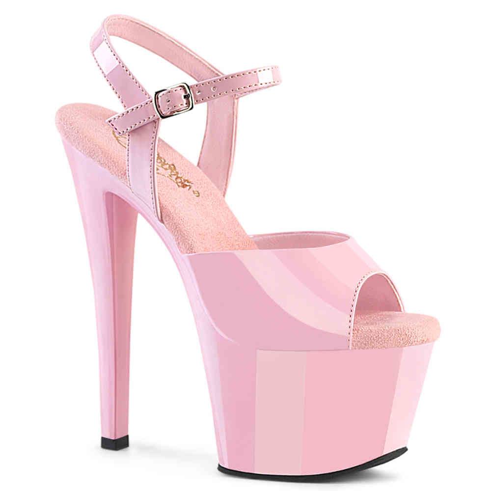 Pleaser - SKY309 Sandaal met enkelband - Roze/Roze Product image